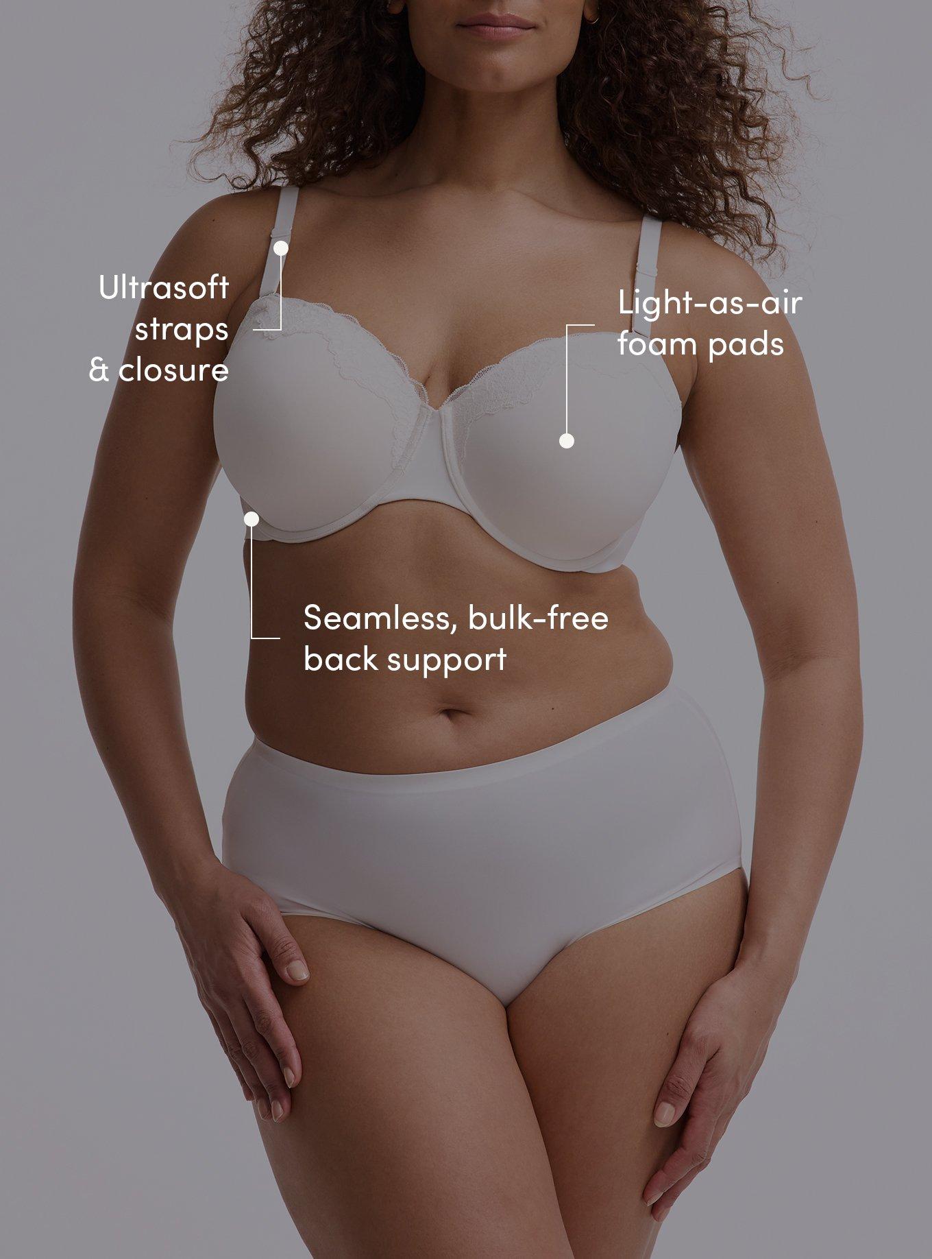 Cloud Demi Lightly Lined Smooth Bra, CLOUD DANCER, alternate