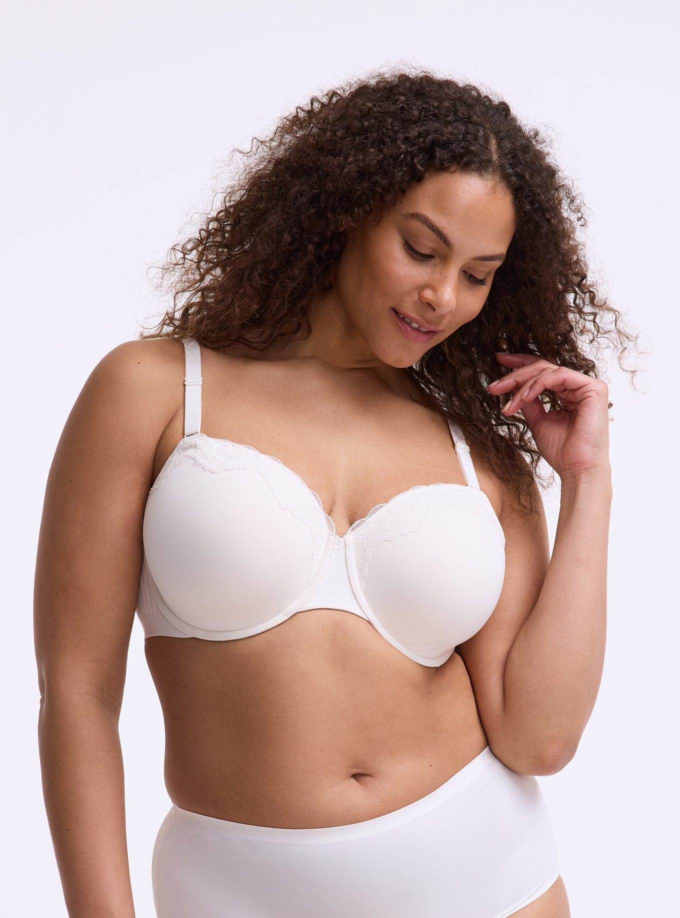 Cloud Demi Lightly-Lined Smooth Bra, CLOUD DANCER, hi-res