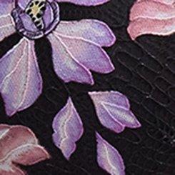 Ava Wire-Free Push-Up Lace Bra, ROMANTIC PASTEL FLORAL, swatch