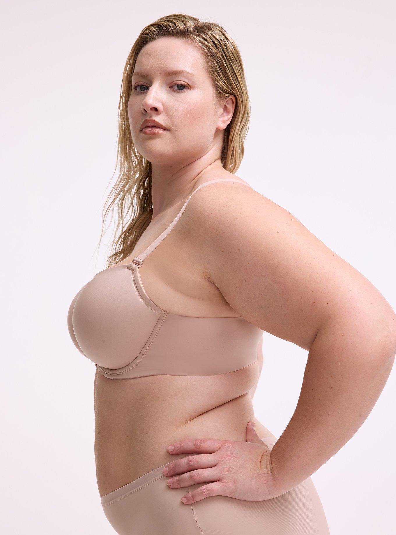 Full Coverage Lightly Lined Smooth Bra, ROSE DUST, alternate