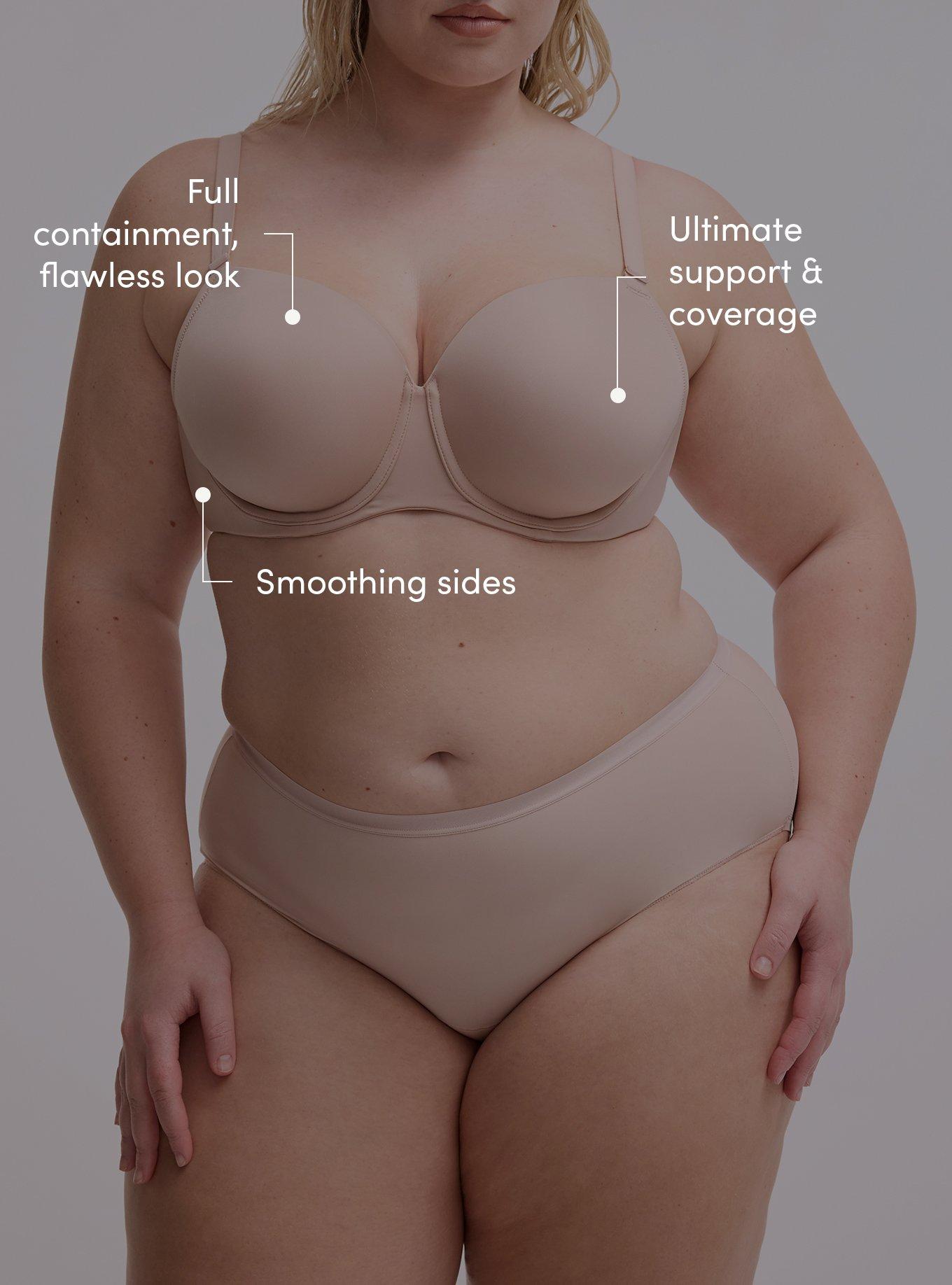 Full Coverage Lightly Lined Smooth Bra, ROSE DUST, alternate