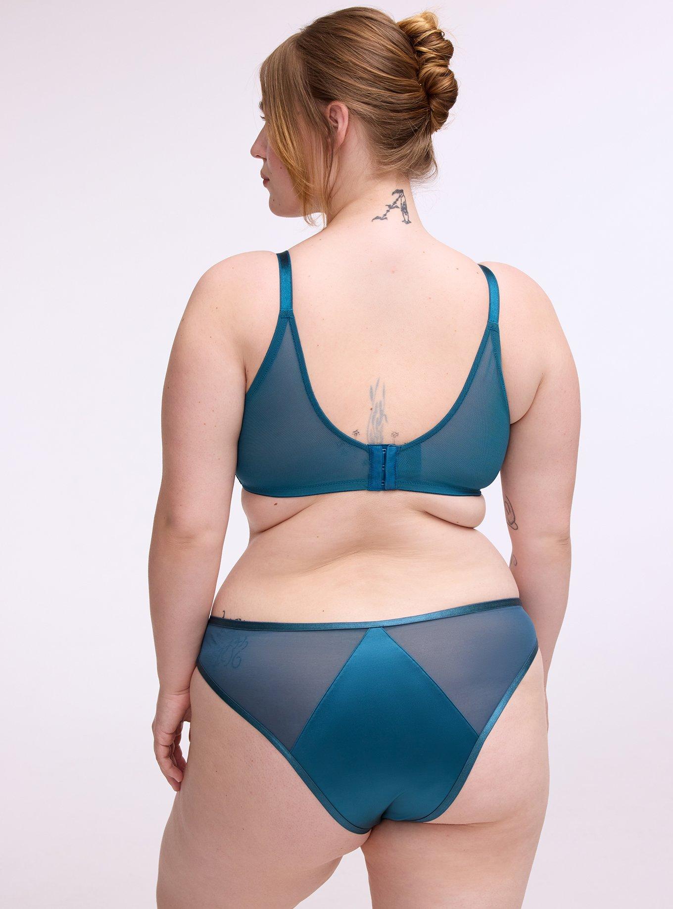 Wire-Free Push-Up Bra, LEGION BLUE, alternate