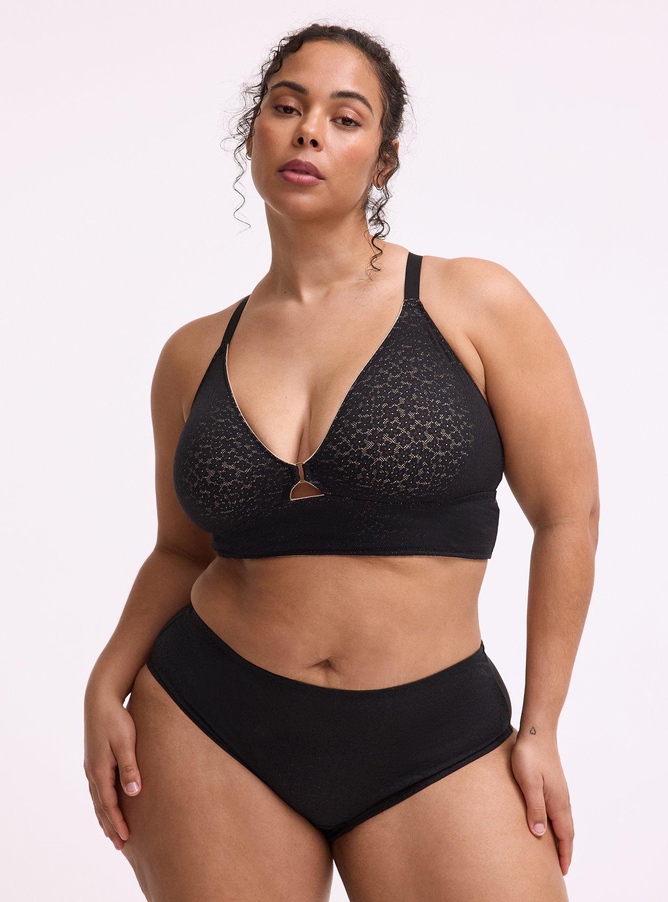 Lila Mid-Rise Cheeky Panty, RICH BLACK, hi-res