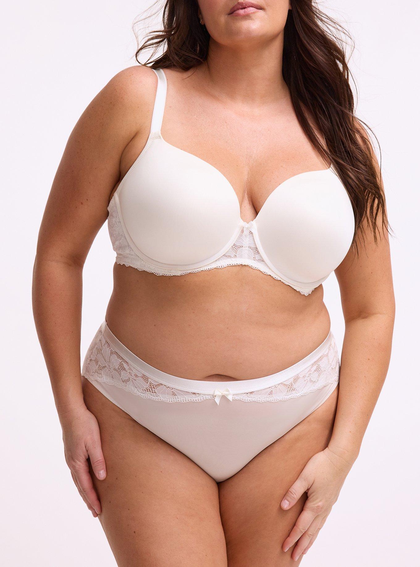 Lace Mid-Rise Hipster Panty, CLOUD DANCER, alternate