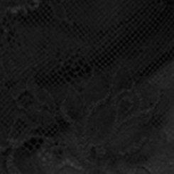 Nadia Lace Open Gusset Cheeky Panty, RICH BLACK, swatch