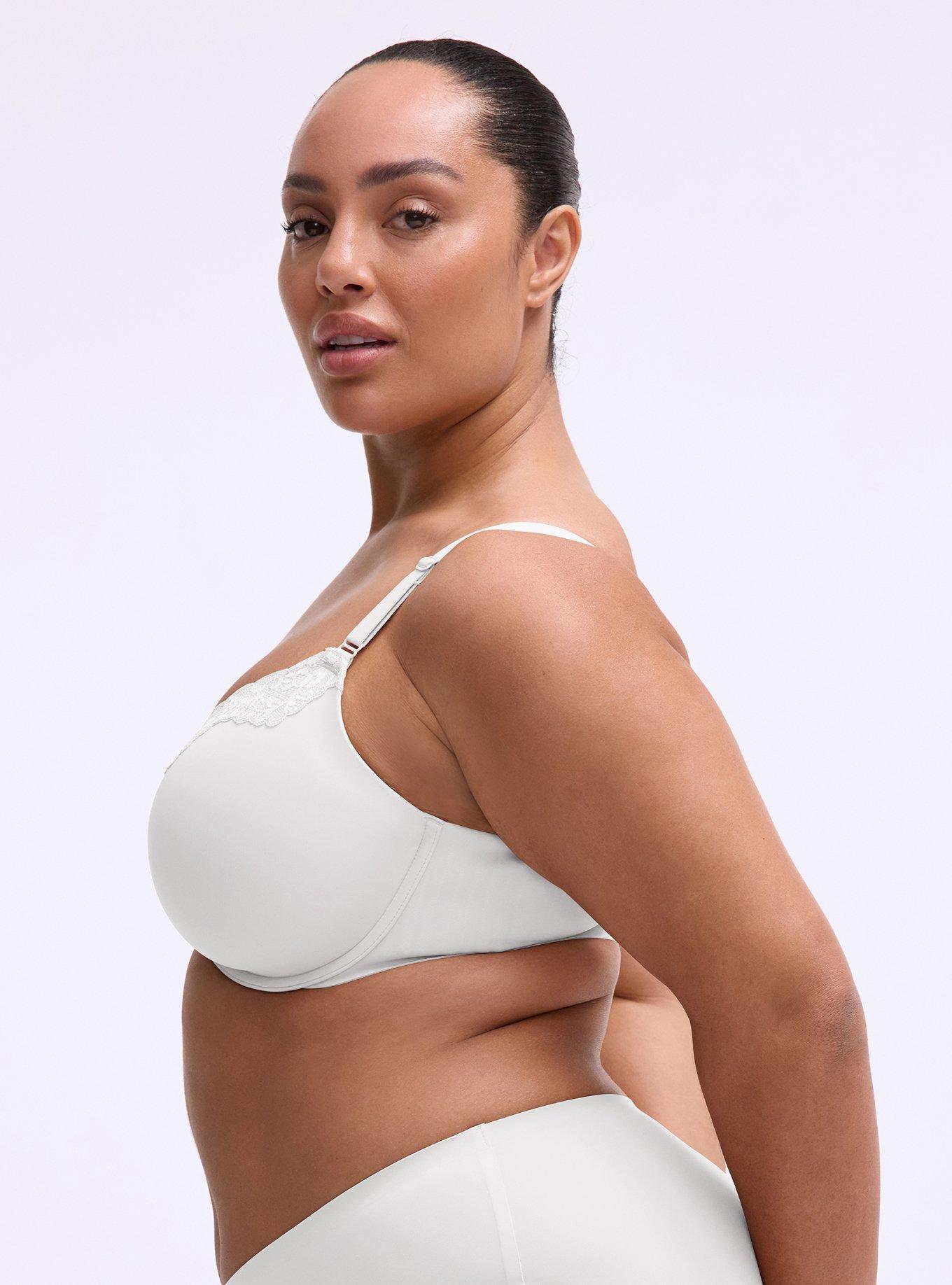 Cloud Full Coverage Lightly Lined Smooth Bra, CLOUD DANCER, alternate