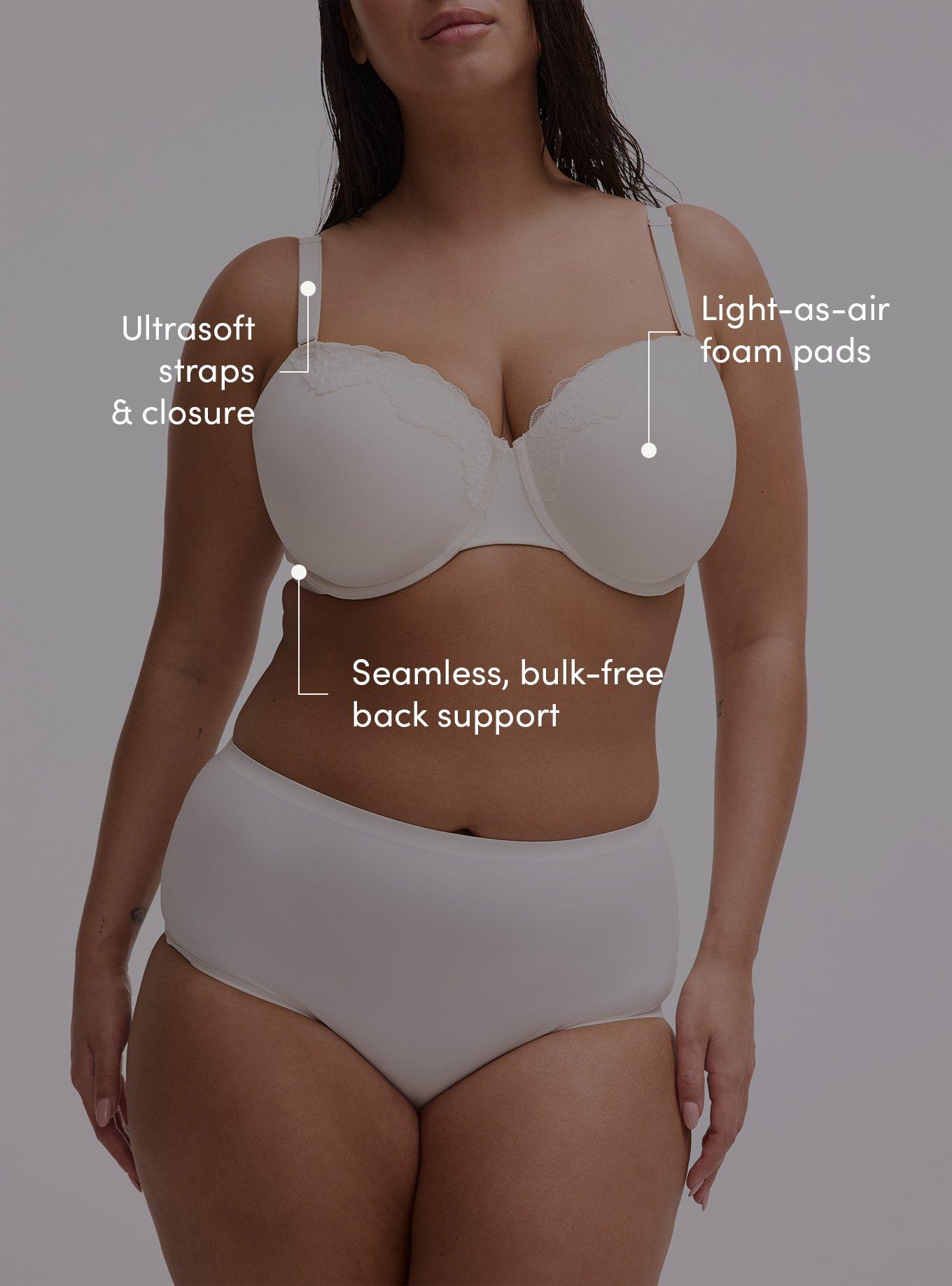 Cloud Full Coverage Lightly Lined Smooth Bra, CLOUD DANCER, alternate