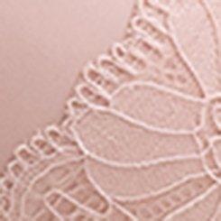 Plus Size Ava Plunge Push-Up Lace Bra, ROSE DUST, swatch