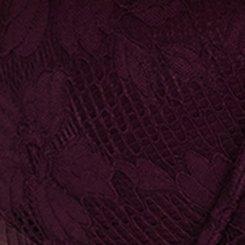 Plus Size Ava Plunge Push-Up Lace Bra, POTENT PURPLE, swatch