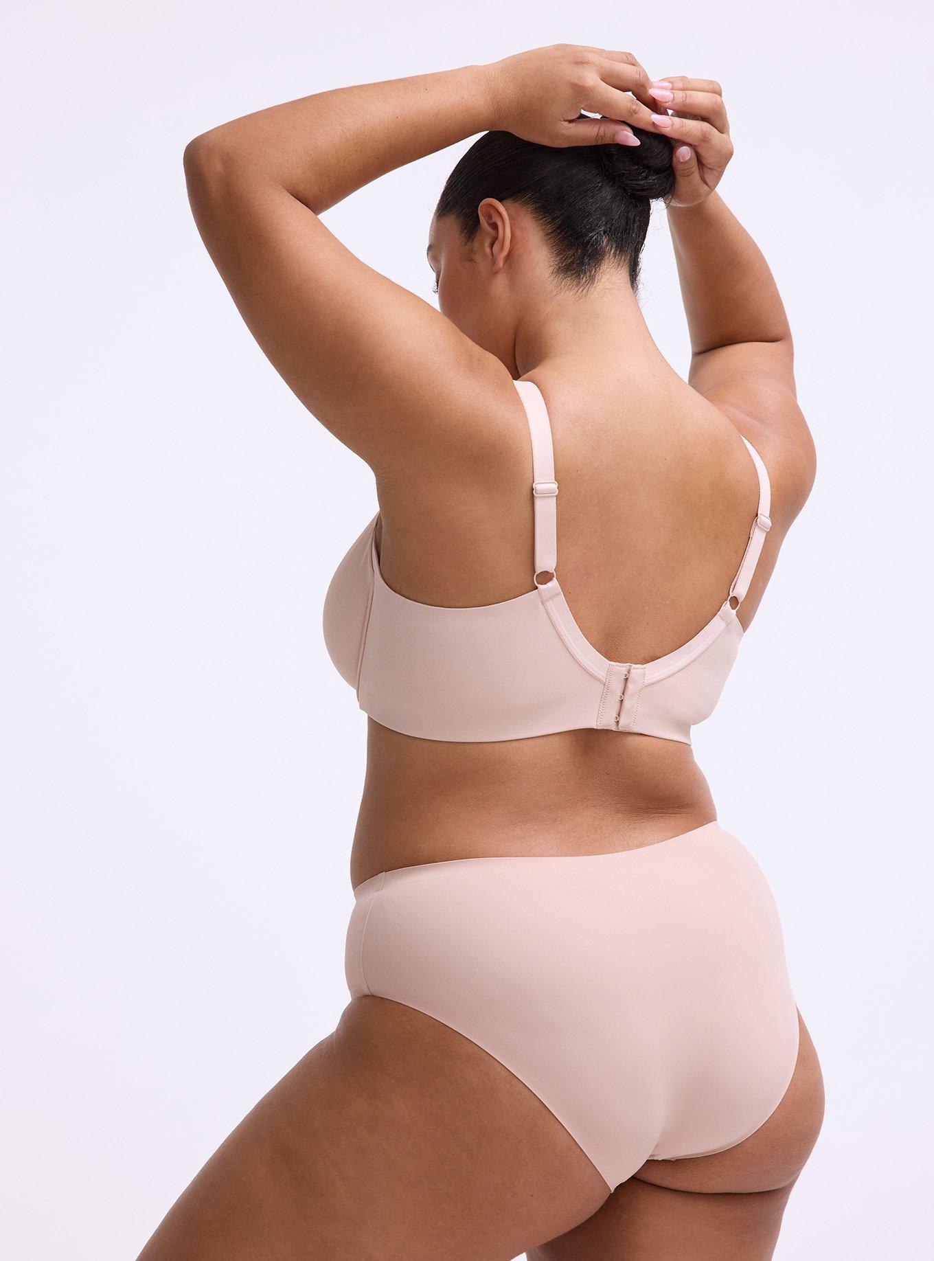 Full Coverage Unlined Minimizer Bra, ROSE DUST, alternate