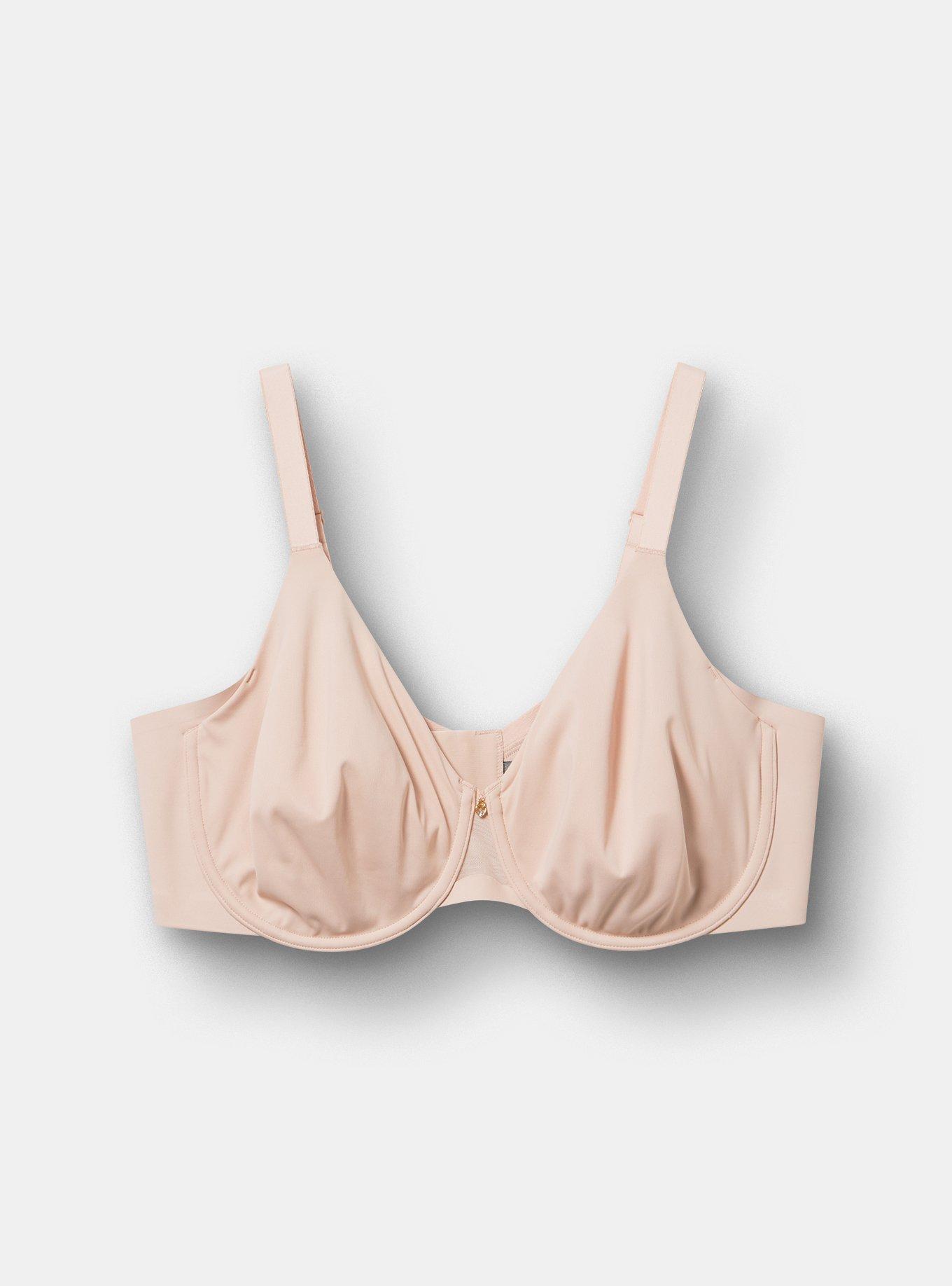 Full Coverage Unlined Minimizer Bra, ROSE DUST, hi-res