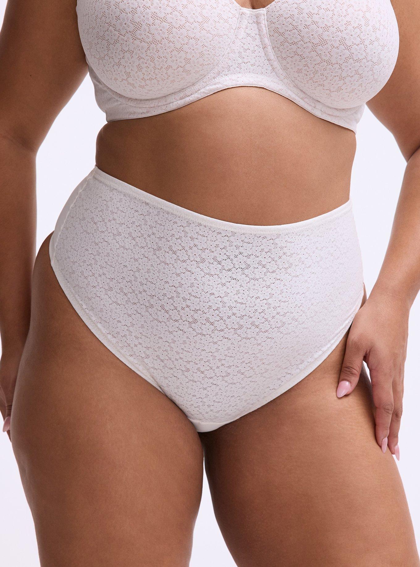 Lila High-Rise Wide Side Thong, CLOUD DANCER, alternate