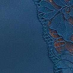 Lace High-Rise Brief Panty, LEGION BLUE, swatch
