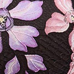 Lace High-Rise Brief Panty, ROMANTIC PASTEL FLORAL, swatch