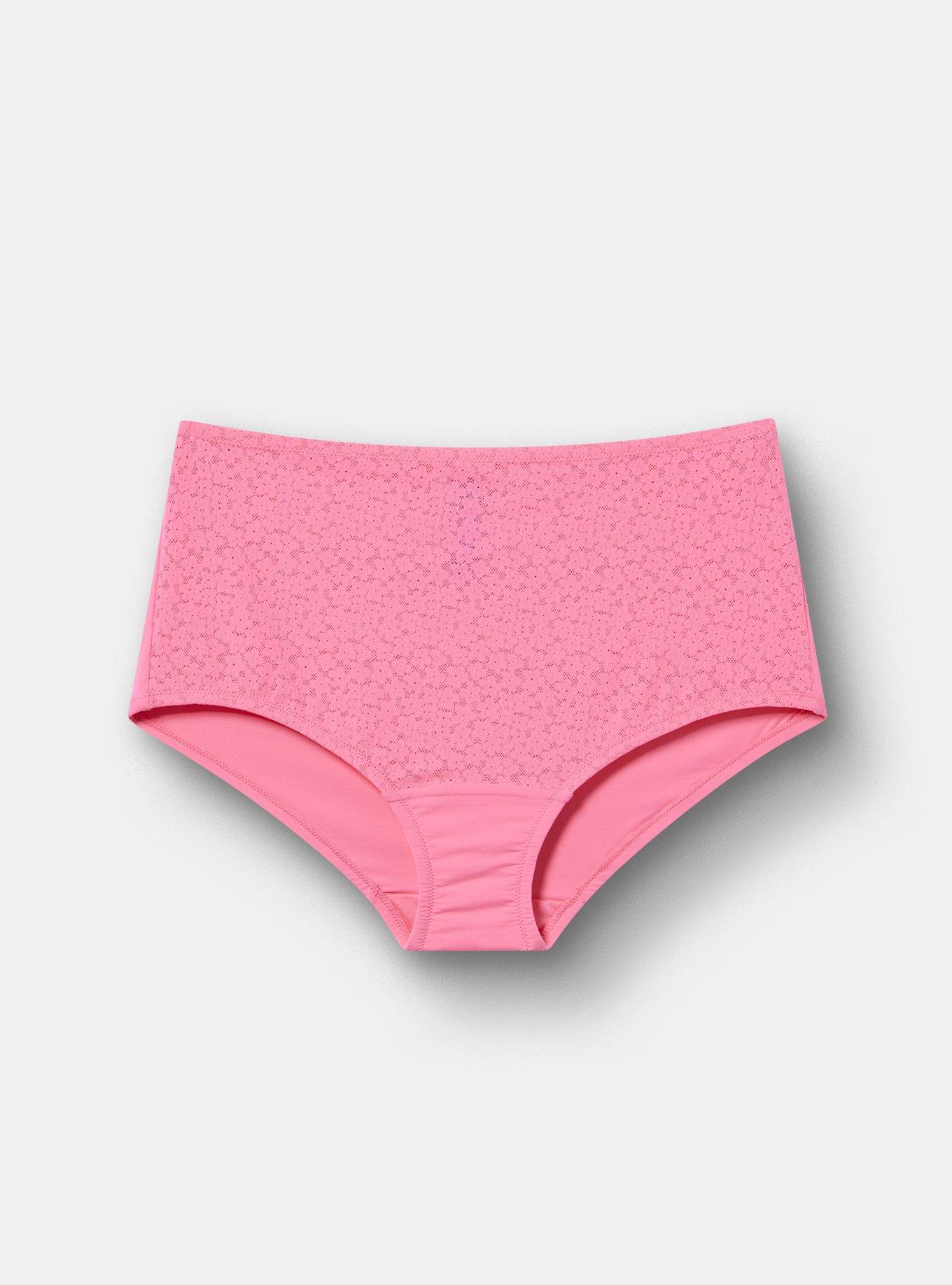 Lila Mid-Rise Brief Panty, CAMELLIA ROSE, hi-res