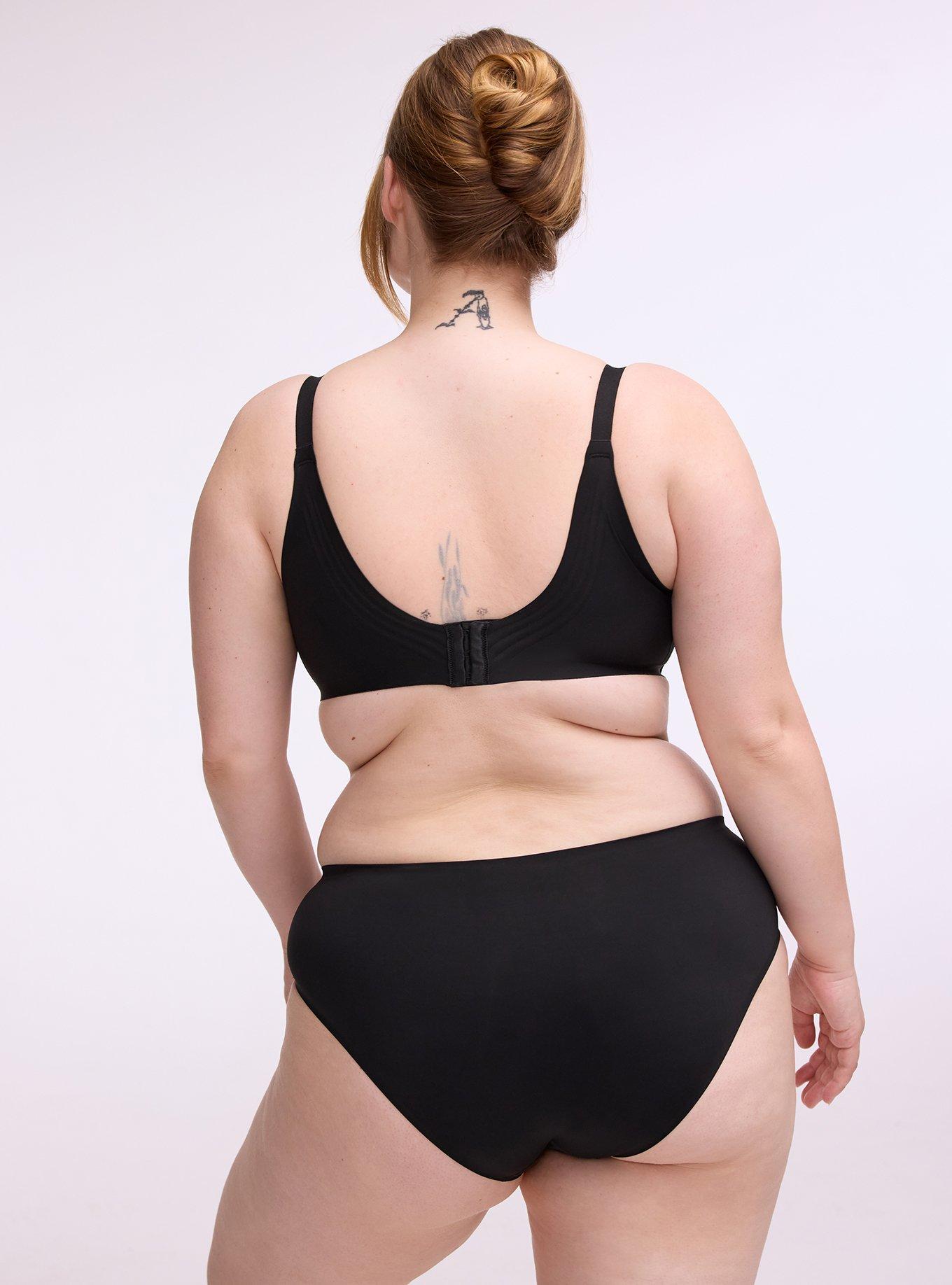 Cloud Mid-Rise Hipster Panty, RICH BLACK, alternate