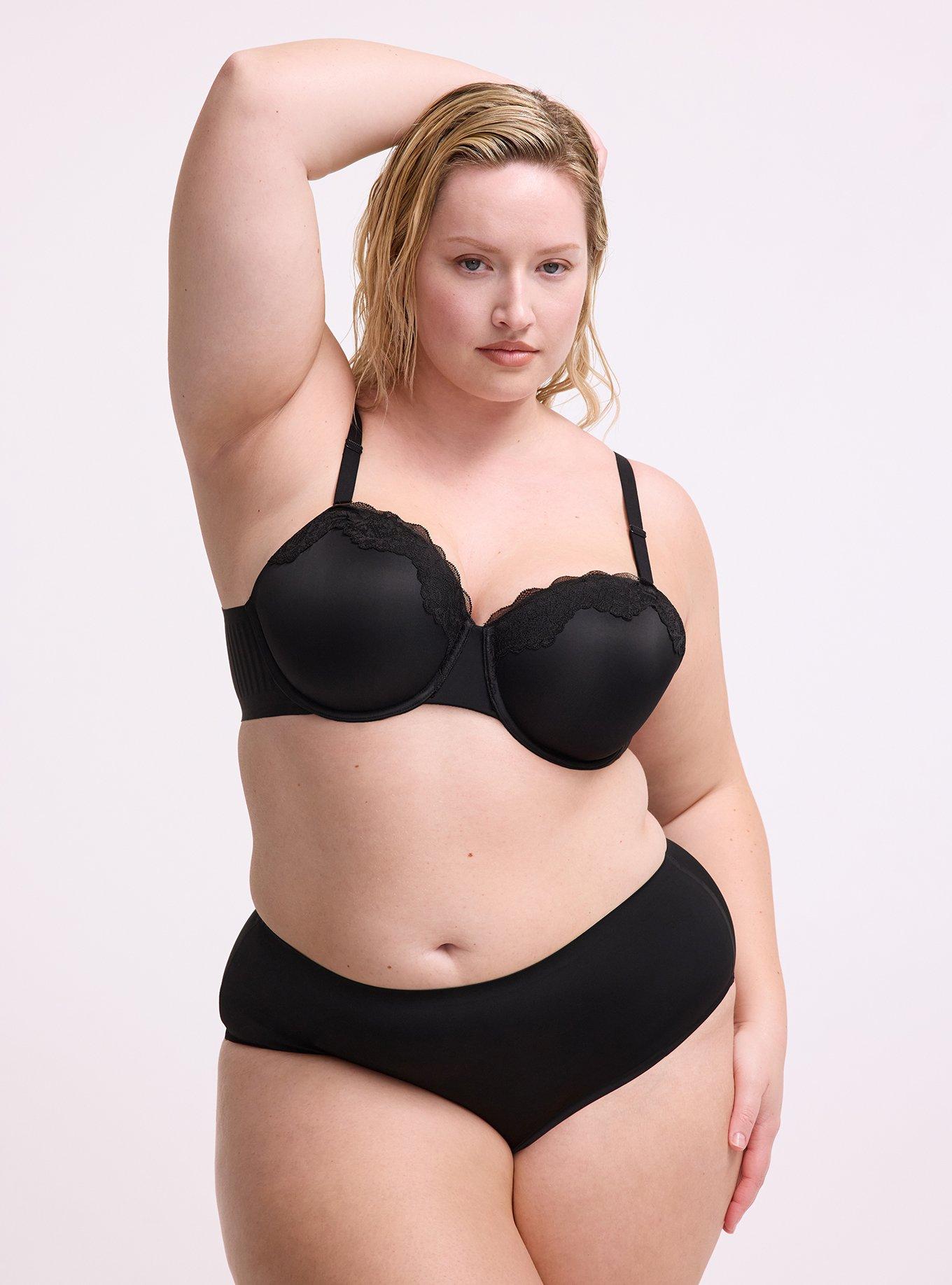 Cloud Mid-Rise Hipster Panty, RICH BLACK, hi-res