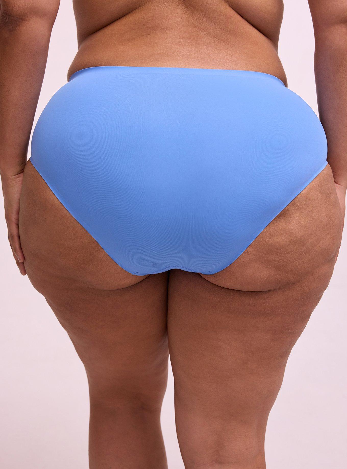 Plus Size Cloud Mid-Rise Hipster Panty, REGATTA, alternate