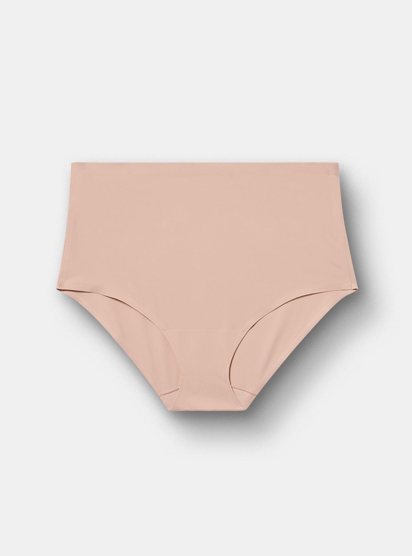 Cloud Mid-Rise Brief Panty, PEACH BLUSH, flat
