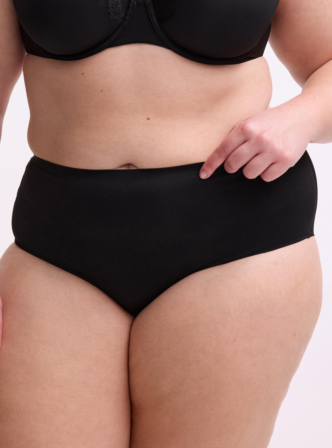 Cloud Mid-Rise Brief Panty, RICH BLACK, alternate