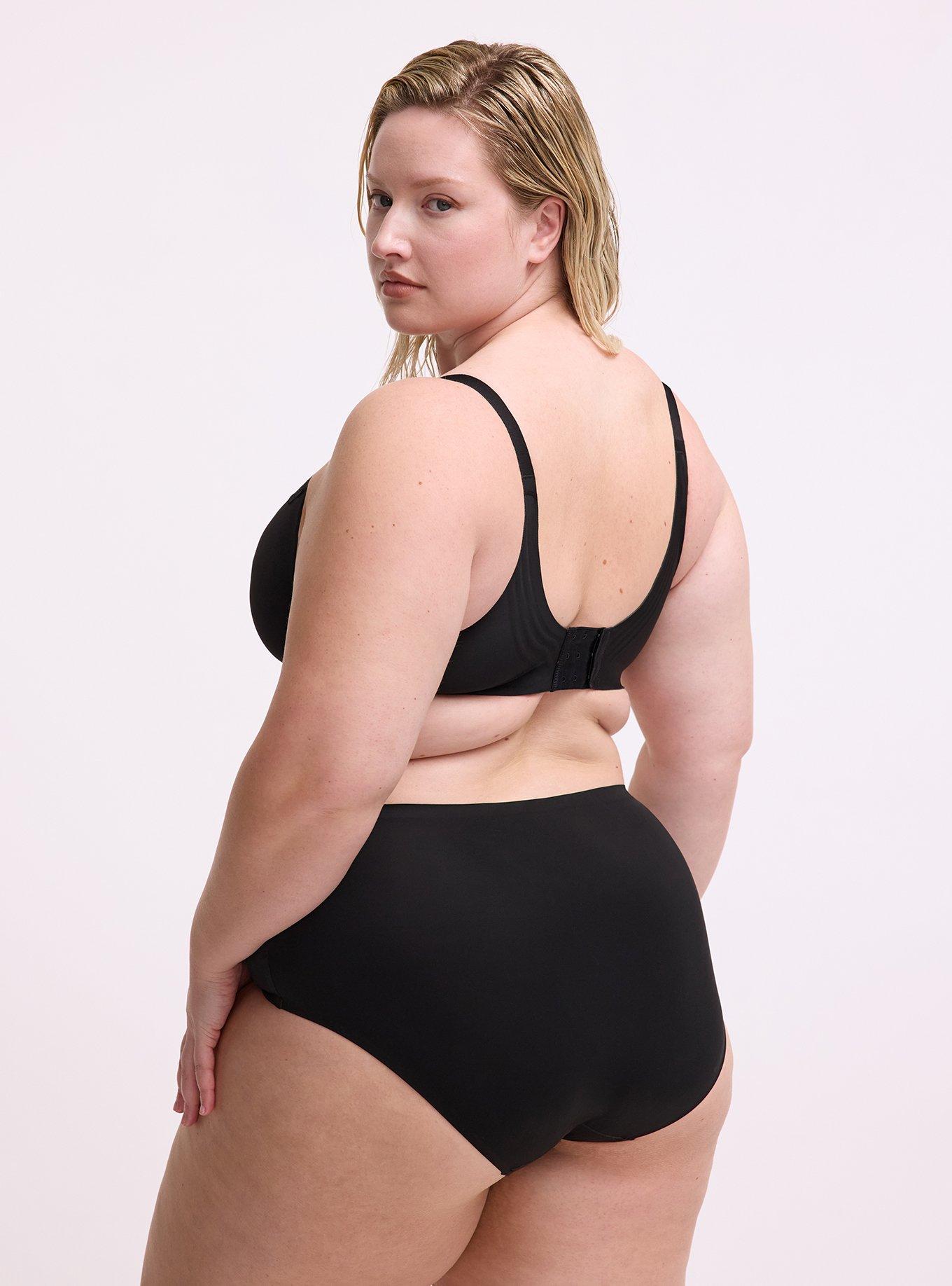 Cloud Mid-Rise Brief Panty, RICH BLACK, alternate