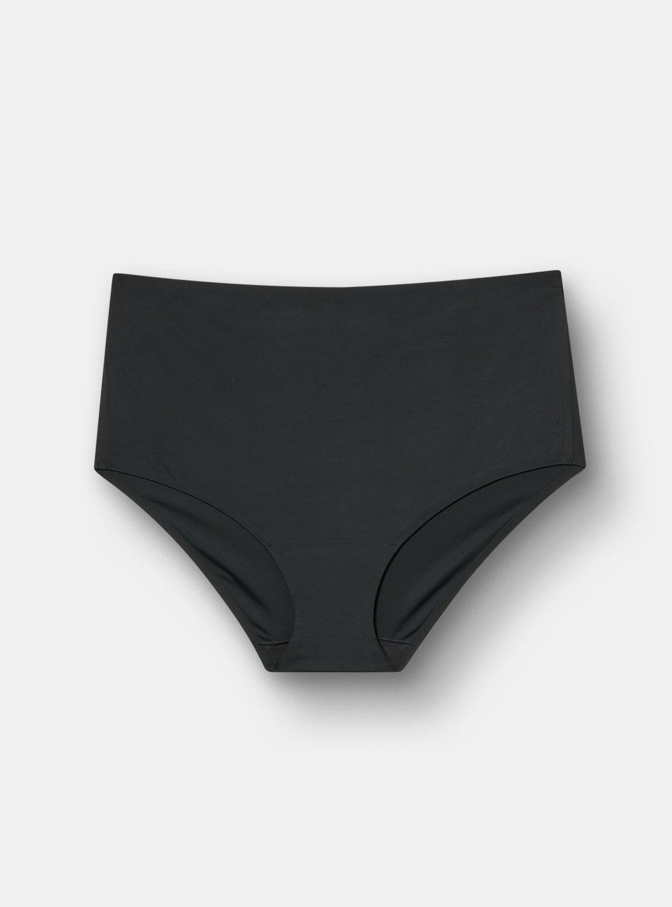 Cloud Mid-Rise Brief Panty, RICH BLACK, hi-res