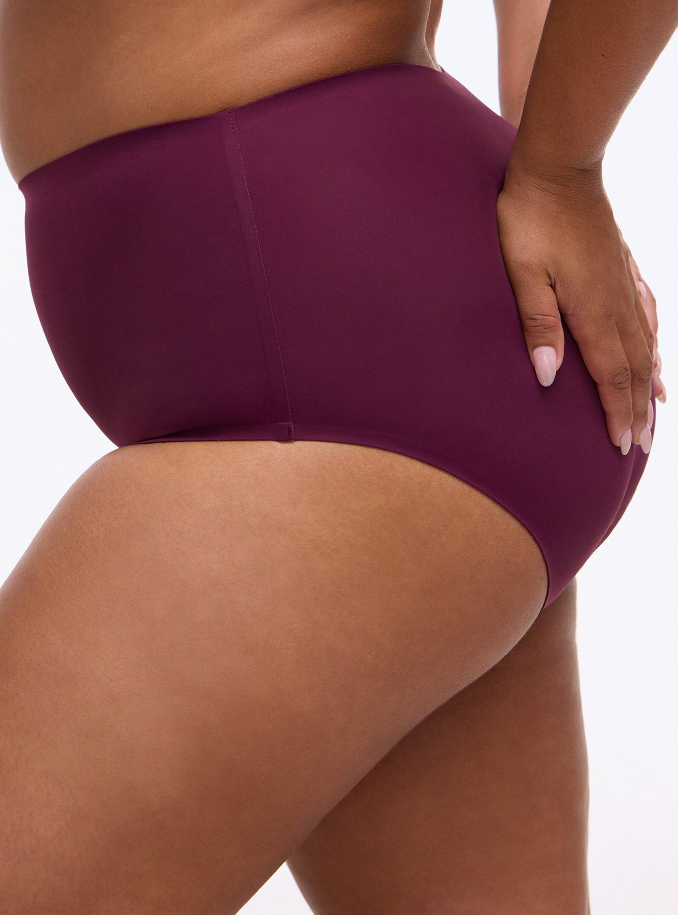 Cloud Mid-Rise Brief Panty, POTENT PURPLE, alternate