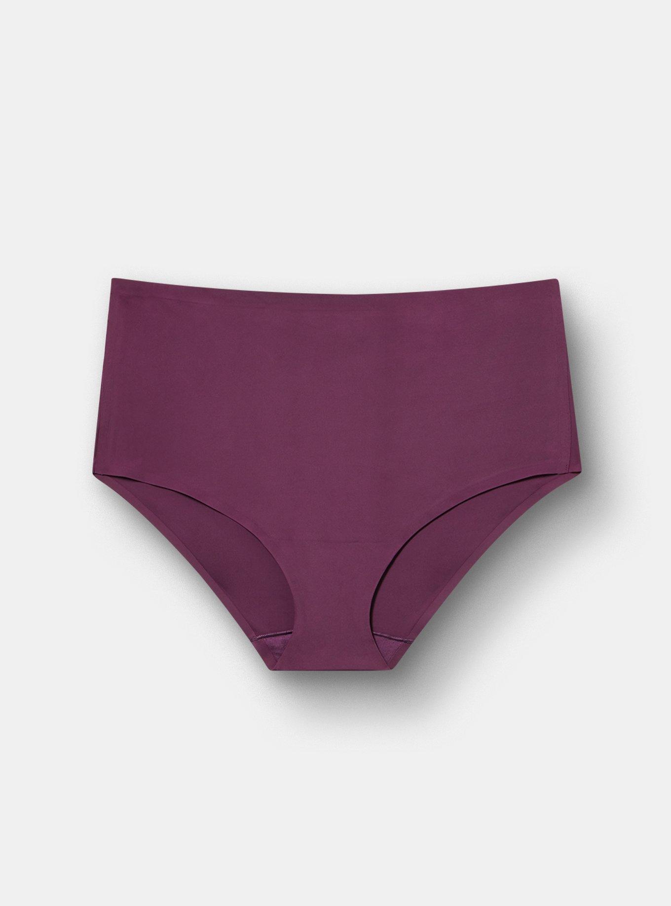 Cloud Mid-Rise Brief Panty, POTENT PURPLE, hi-res