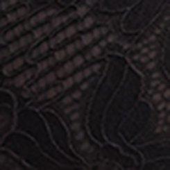 Ava Lace & Shine Thong Bodysuit, RICH BLACK, swatch