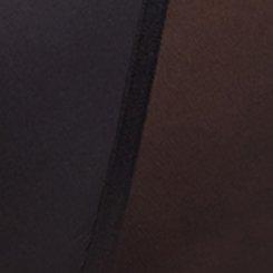 Mesh & Shine Wire-Free Strappy Thong Bodysuit, RICH BLACK, swatch