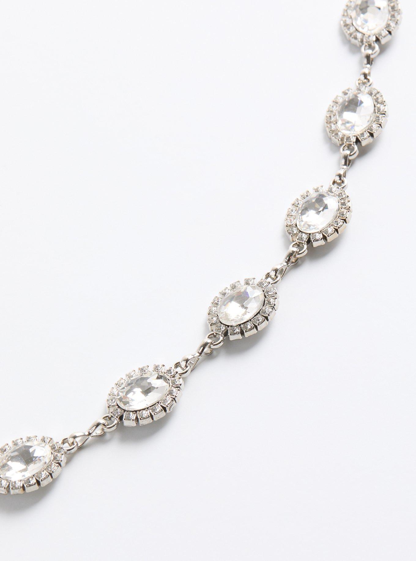 Rhinestone Chain Belt