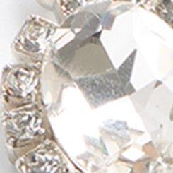 Rhinestone Chain Belt, SILVER, swatch