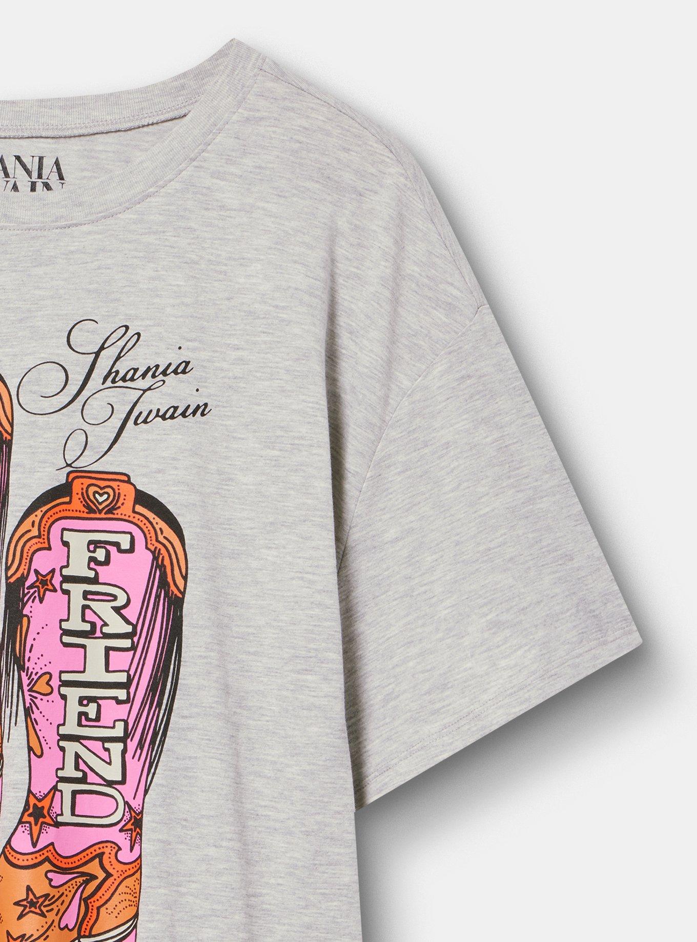 Shania Twain Relaxed Cotton Jersey Tee