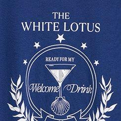 White Lotus Classic Cotton Jersey Tee, MARTINI LOTUS MEDIEVAL BLUE, swatch