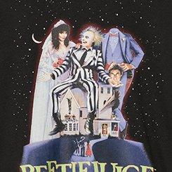 Beetlejuice Classic Cotton Crew Tee, BEETLEJUICE MOVIE DEEP BLACK, swatch