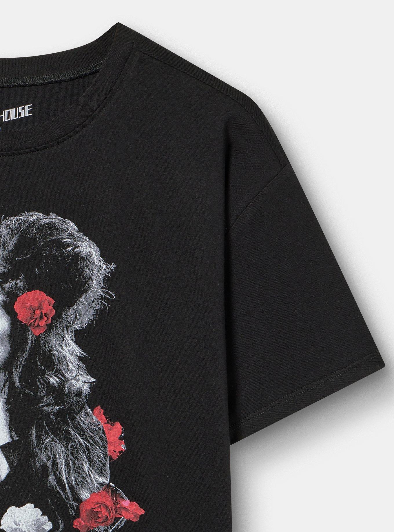 Amy Winehouse Relaxed Cotton Jersey Tee