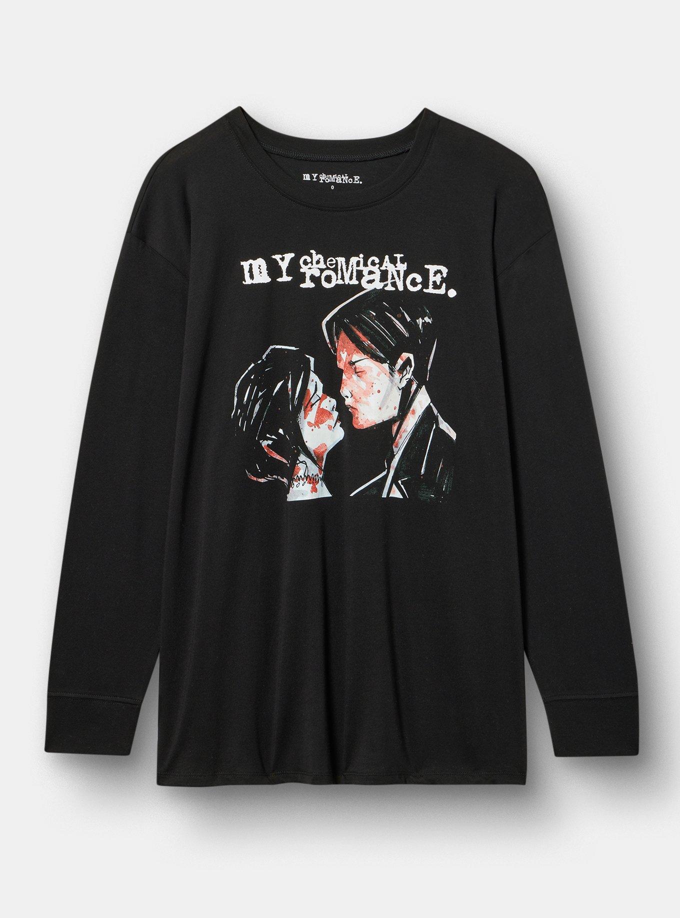 My Chemical Romance Cotton Jersey Long Sleeve Tee, MCR DEEP BLACK, hi-res