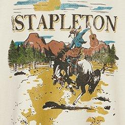 Chris Stapleton Classic Cotton Jersey Tee, COWBOY STAPLETON DESERT SANDSTONE, swatch