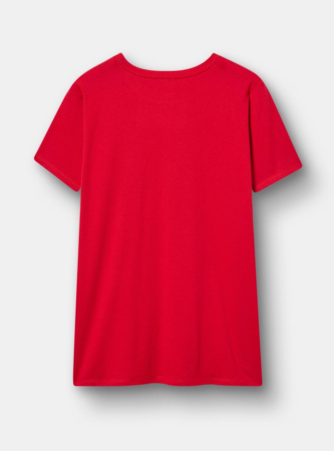 Kewpie Classic Cotton Jersey Tee, IM DOING MY BEST JESTER RED, alternate