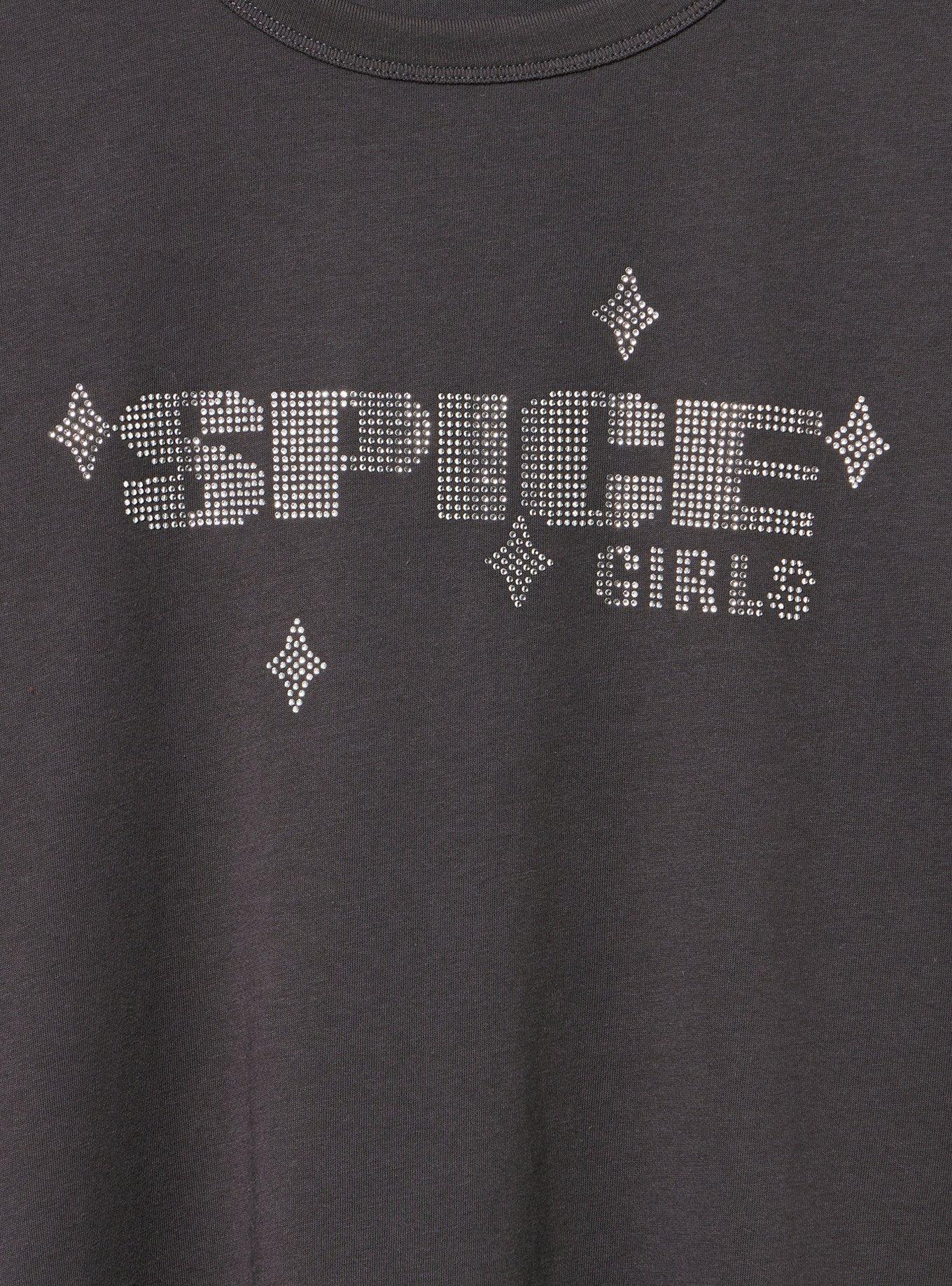 Spice Girls Cotton Jersey Crop Tee