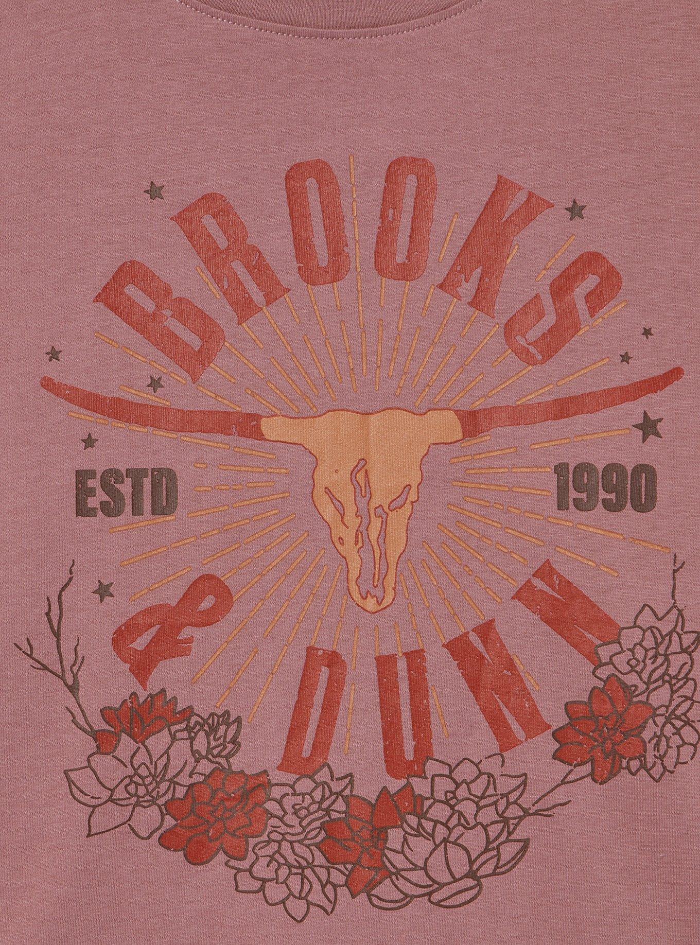 Brooks & Dunn Relaxed Cotton Jersey Tee, BROOKS AND DUNN ROSE TAUPE, alternate