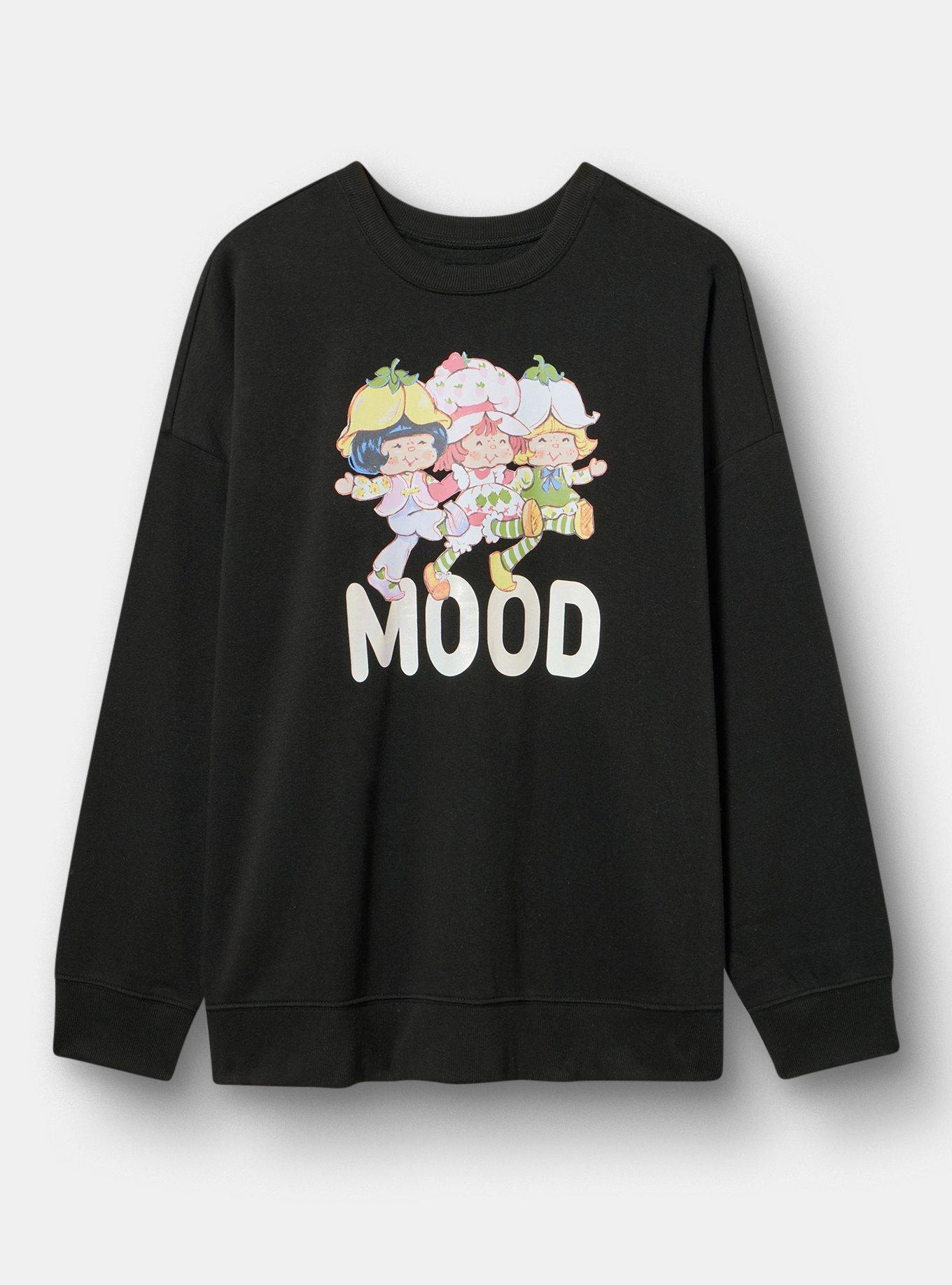 Strawberry Shortcake Classic Fleece Sweatshirt, MOOD DEEP BLACK, hi-res