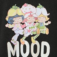 Strawberry Shortcake Classic Fleece Sweatshirt, MOOD DEEP BLACK, swatch