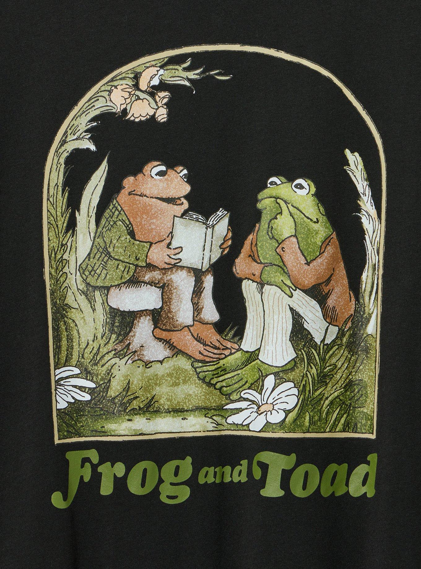 Frog & Toad Classic Cotton Jersey Tee, FROG AND TOAD BOOKS DEEP BLACK, alternate