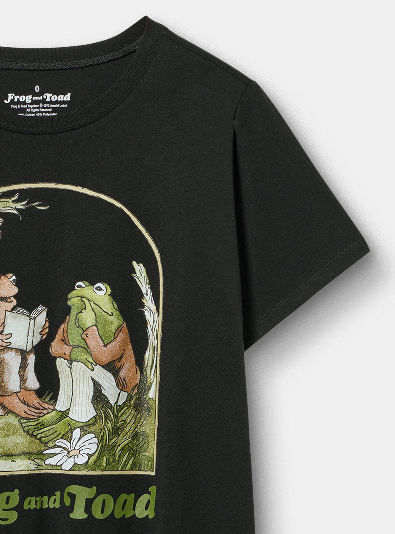 Frog & Toad Classic Cotton Jersey Tee, FROG AND TOAD BOOKS DEEP BLACK, alternate