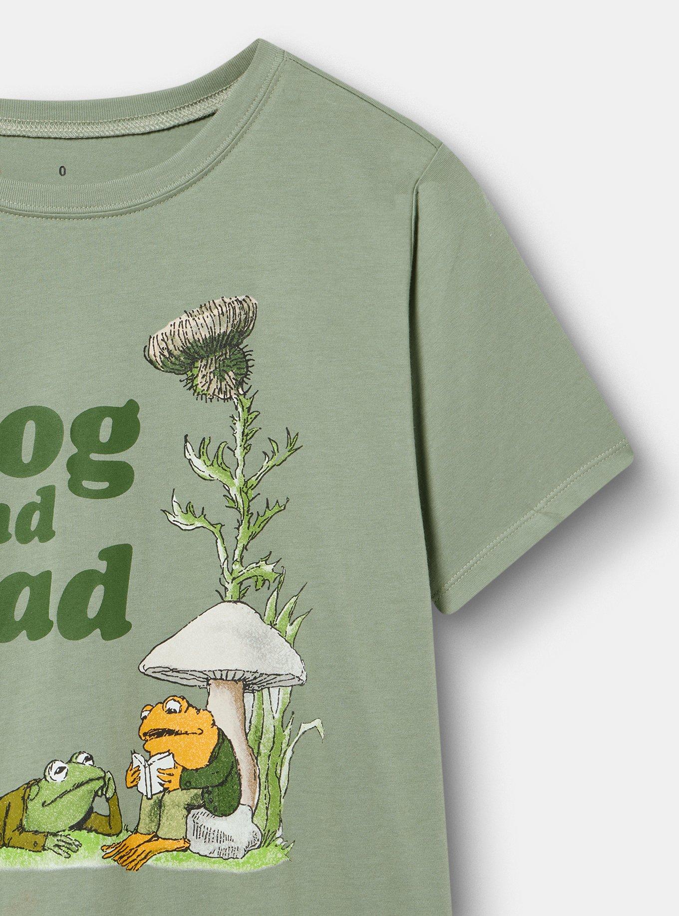 Frog & Toad Classic Cotton Jersey Tee, FROG AND TOAD HEDGE GREEN, alternate