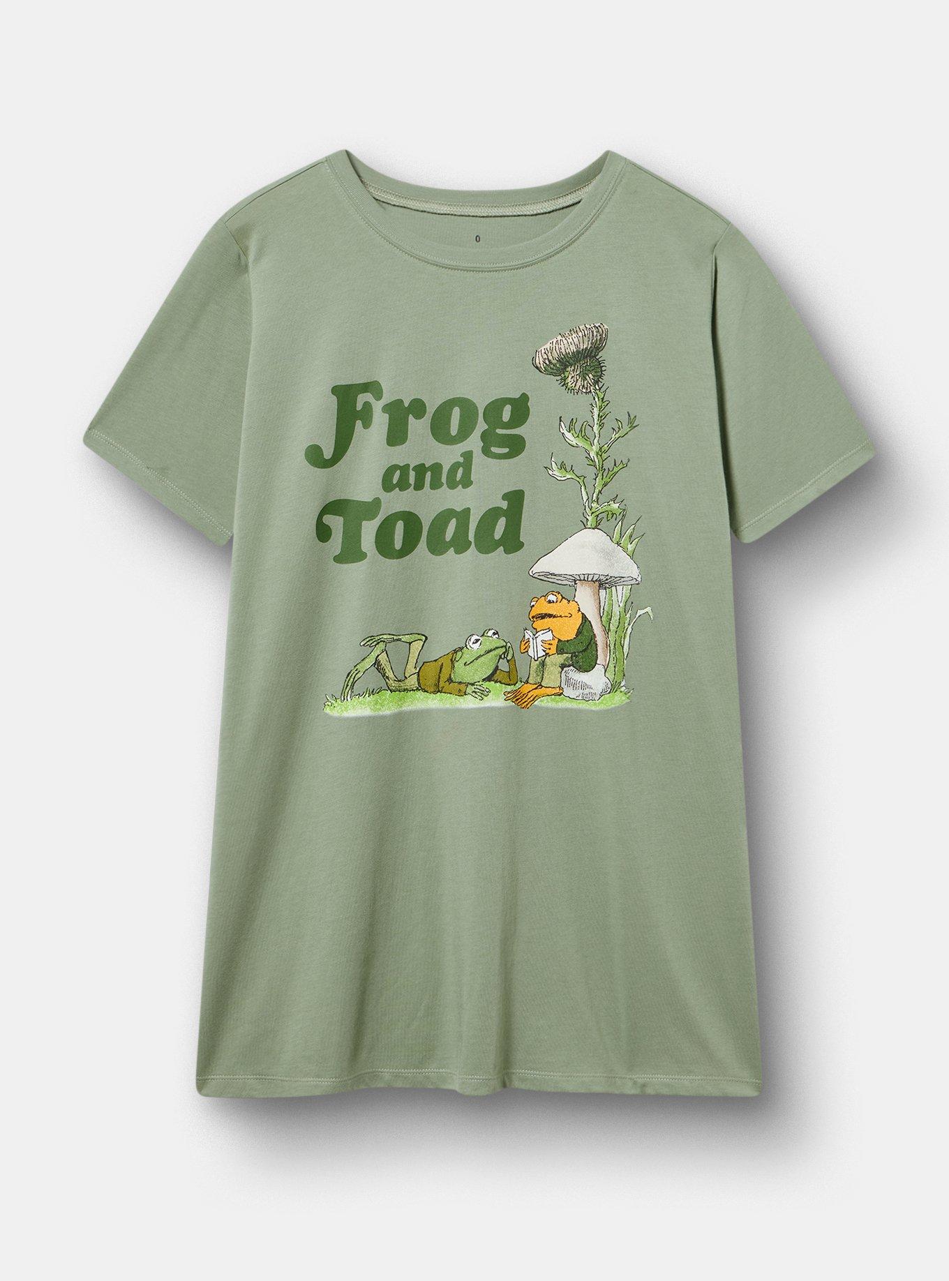 Frog & Toad Classic Cotton Jersey Tee, FROG AND TOAD HEDGE GREEN, hi-res