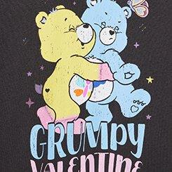 Care Bears Relaxed Fleece Sweatshirt, GRUMPY LOVE OBSIDIAN, swatch