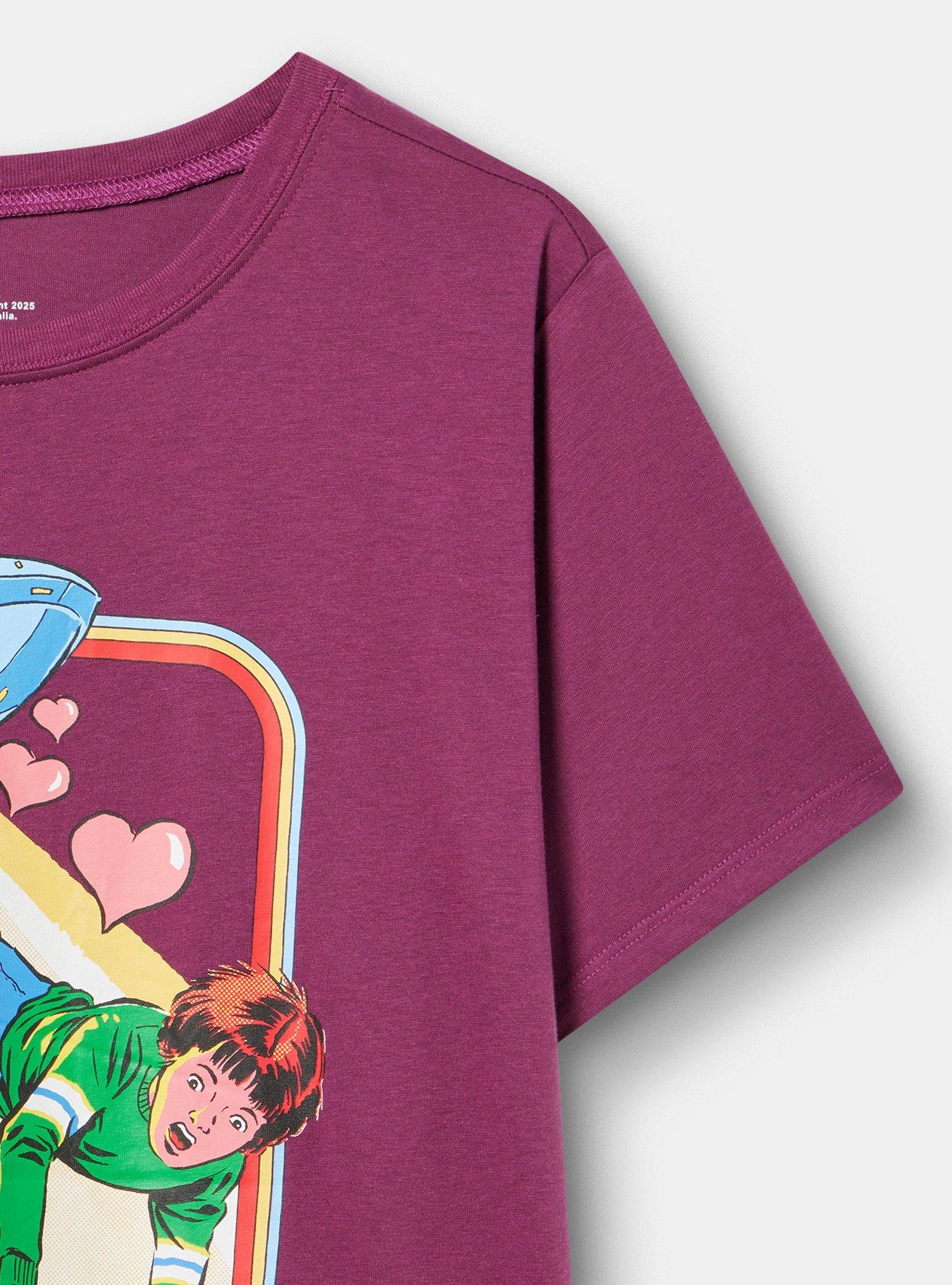 Steve Rhodes Classic Cotton Tee, CHOSEN ONE AMARANTH, alternate