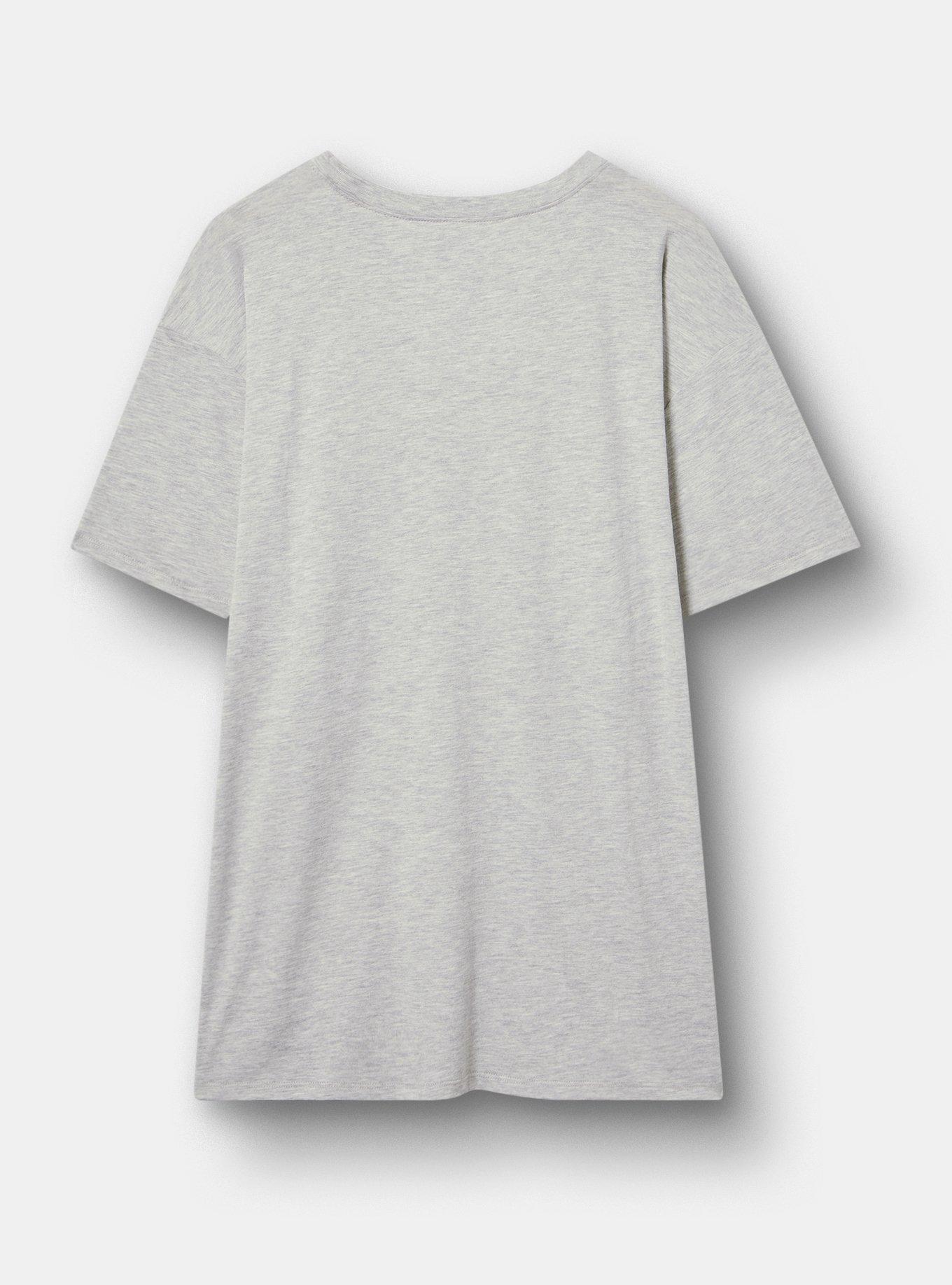 Care Bears Relaxed Cotton Jersey Tee, CATCHING FEELINGS LIGHT HEATHER GRAY, alternate